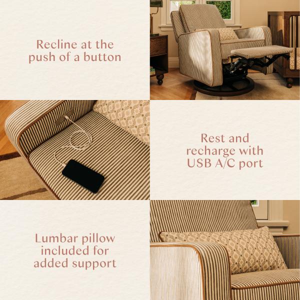 Nate Berkus x Babyletto Sigi Power Recliner