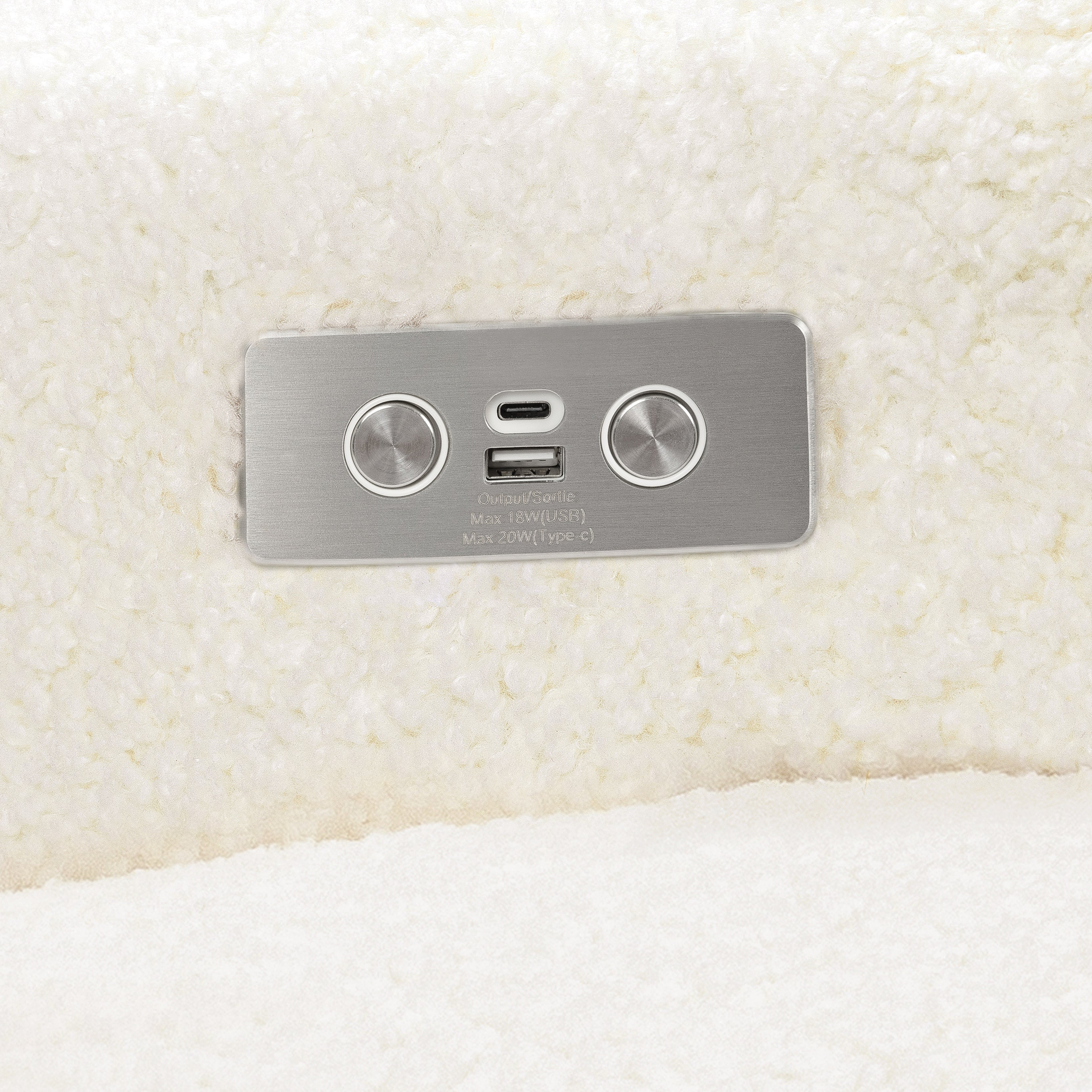 Babyletto Sigi Electronic Recliner and Glider with USB Port