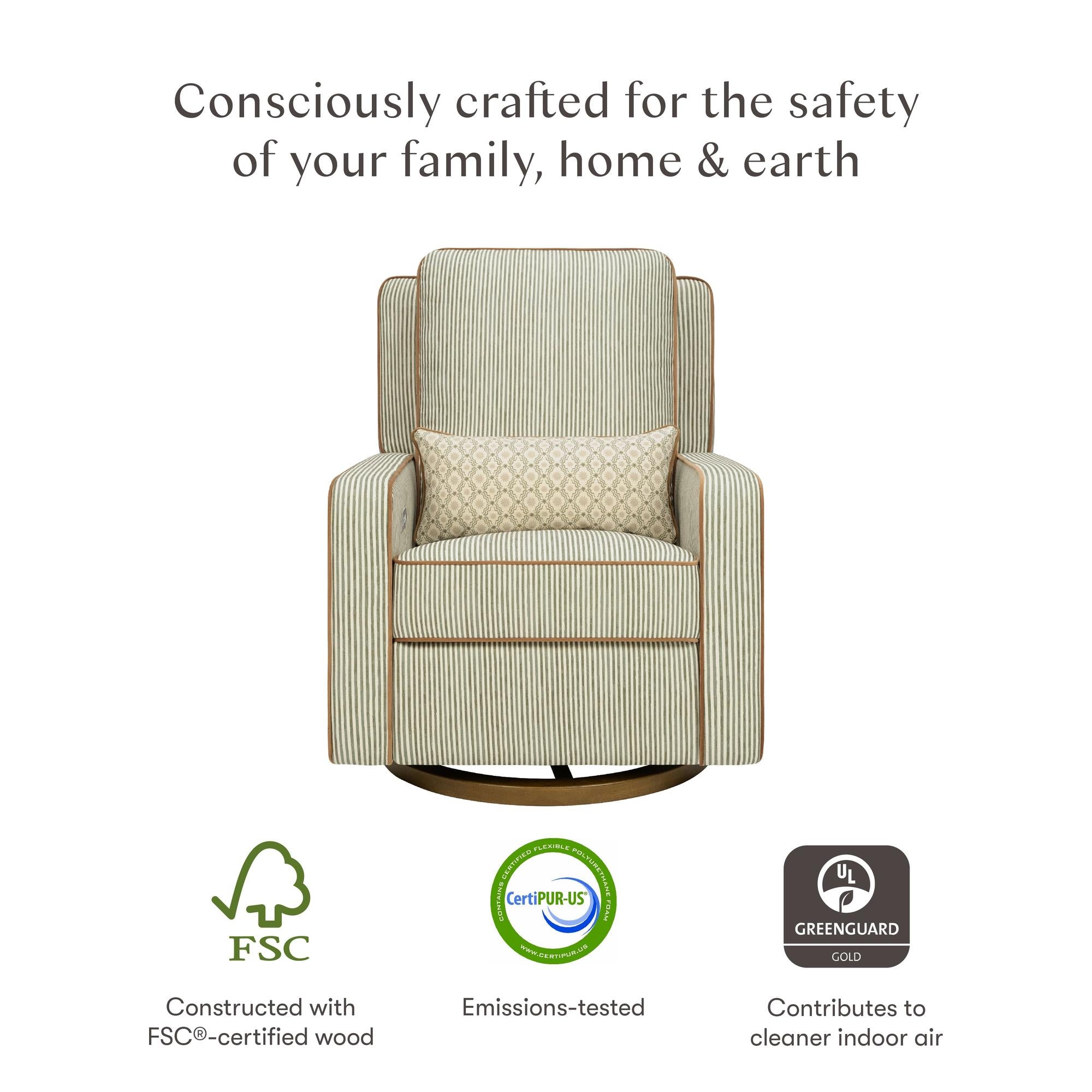 Nate Berkus x Babyletto Sigi Power Recliner