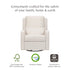 Babyletto Sigi Electronic Recliner and Glider with USB Port