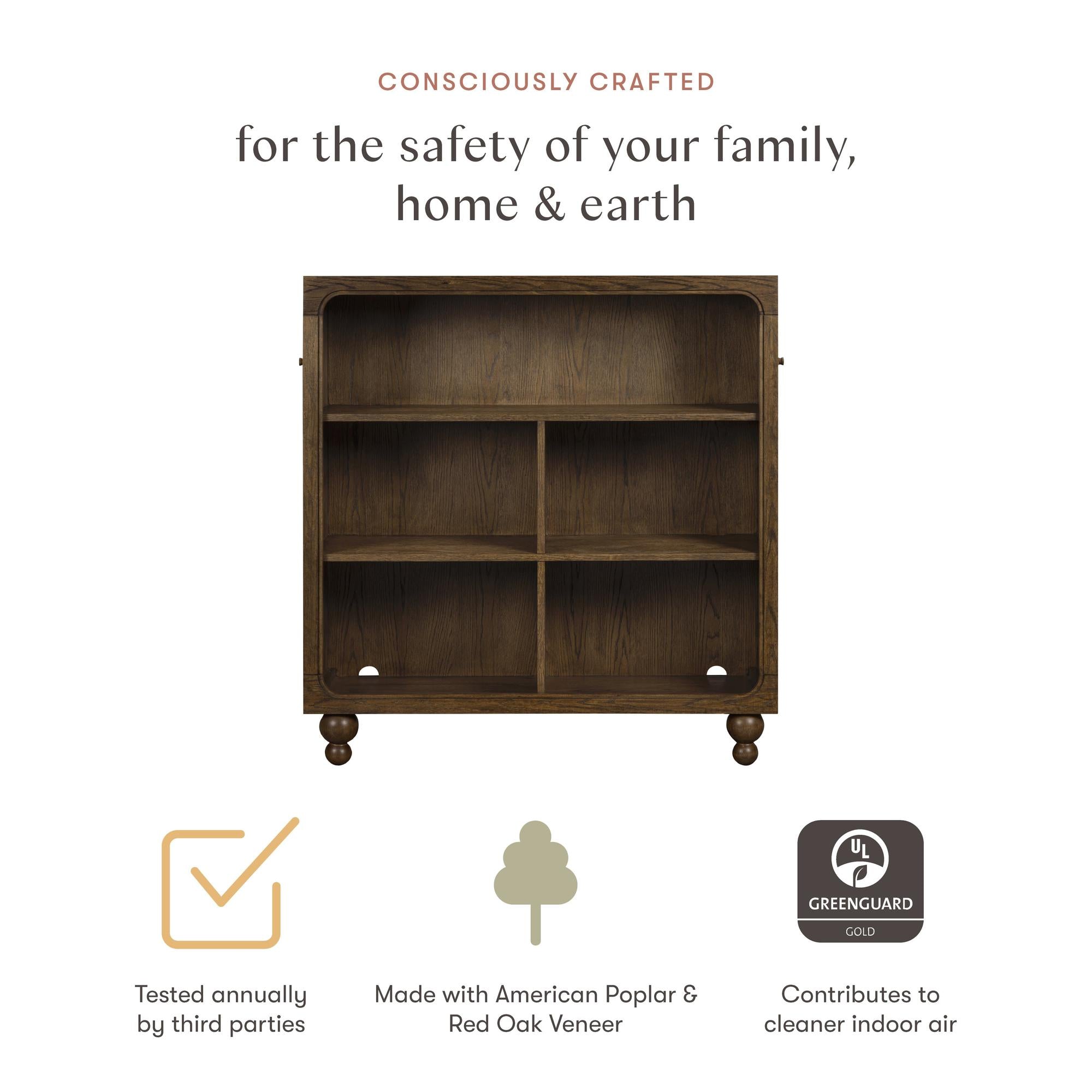 Nate Berkus x Babyletto Astre Bookcase