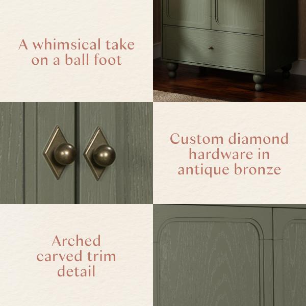 Nate Berkus x Babyletto Astre Armoire