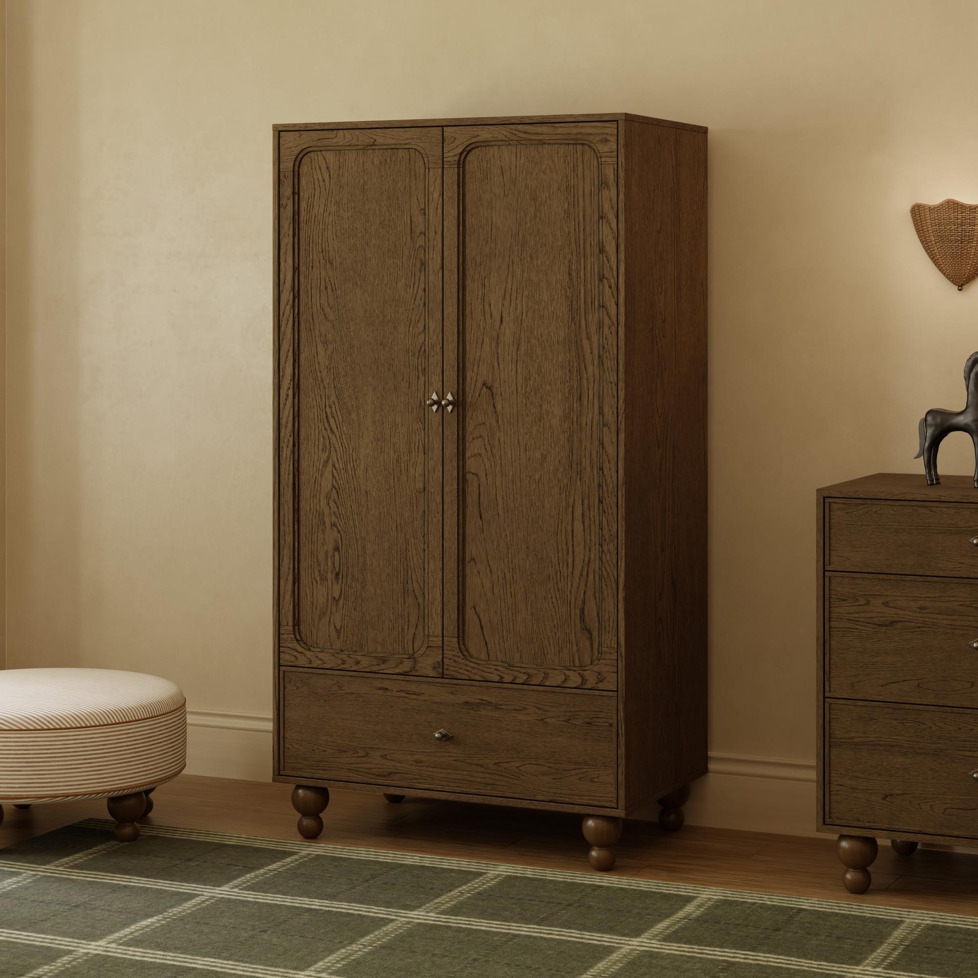 Nate Berkus x Babyletto Astre Armoire