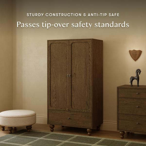 Nate Berkus x Babyletto Astre Armoire