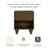 Nate Berkus x Babyletto Astre Nightstand