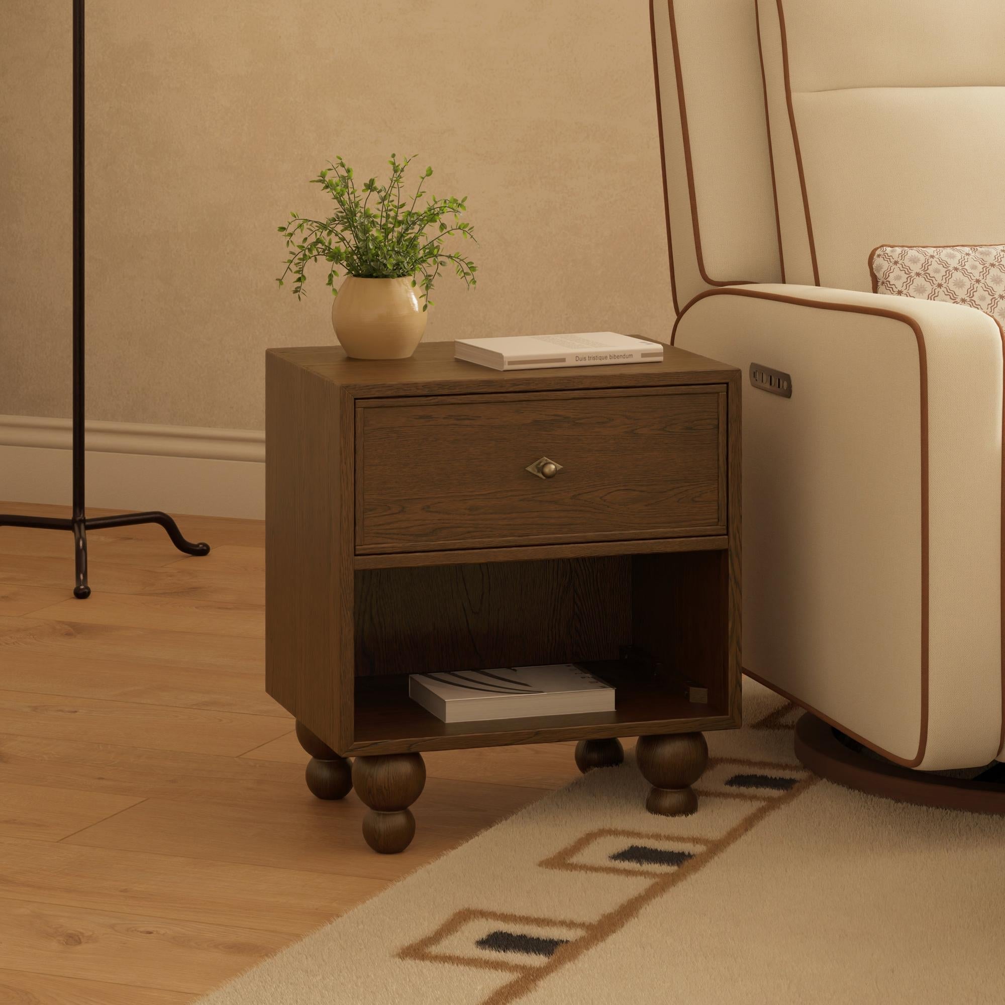 Nate Berkus x Babyletto Astre Nightstand