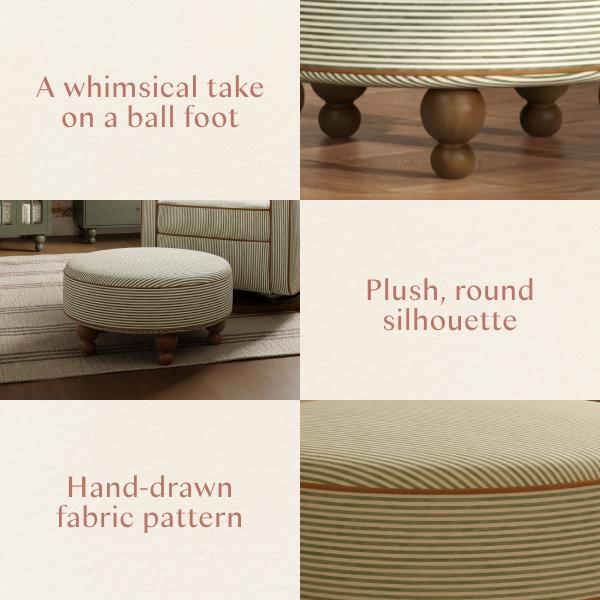 Nate Berkus x Babyletto Astre Ottoman