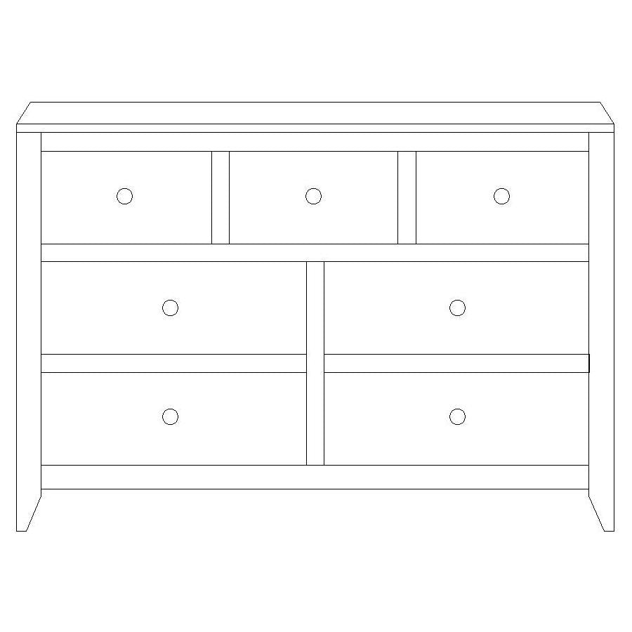 Milk Street Baby Mira 7-Drawer Dresser