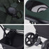Silver Cross Nia Compact Stroller + Folding Bassinet Bundle