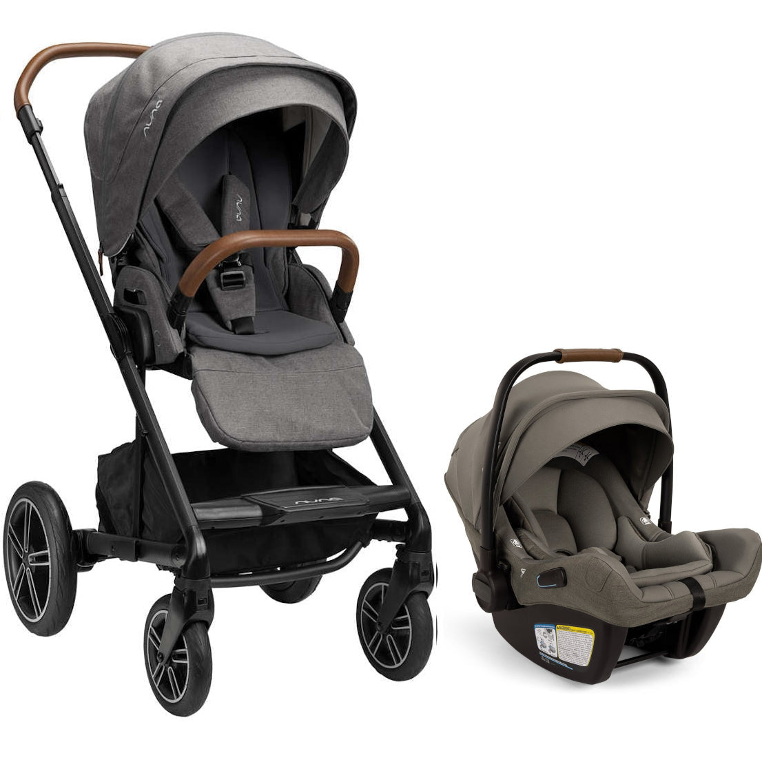 nuna pipa car seat and mixx stroller Nuna MIXX Next with Magnetic Buckle + PIPA Aire RX Infant Car Seat with Relx base Travel System
