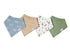 Copper Pearl Baby Bandana Bibs - 4 Pack