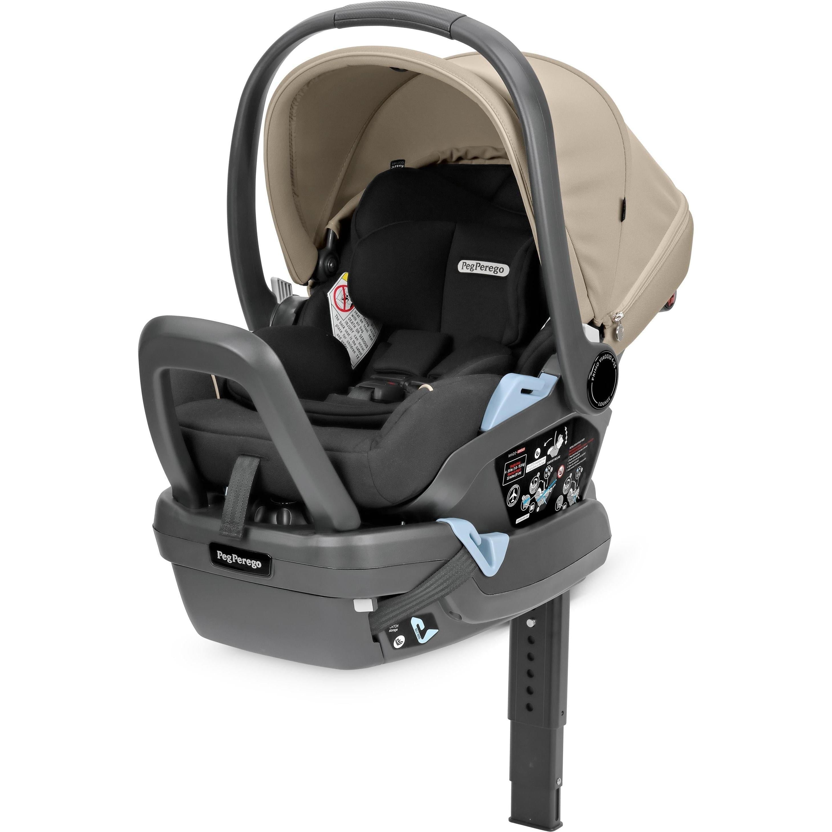 peg perego viaggio 4 35 PEG Primo Viaggio Lounge Infant Car Seat + Load Leg Base