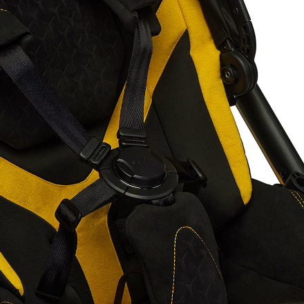 Silver Cross Reef AL Giallo Stroller Bassinet Bundle-Mid September