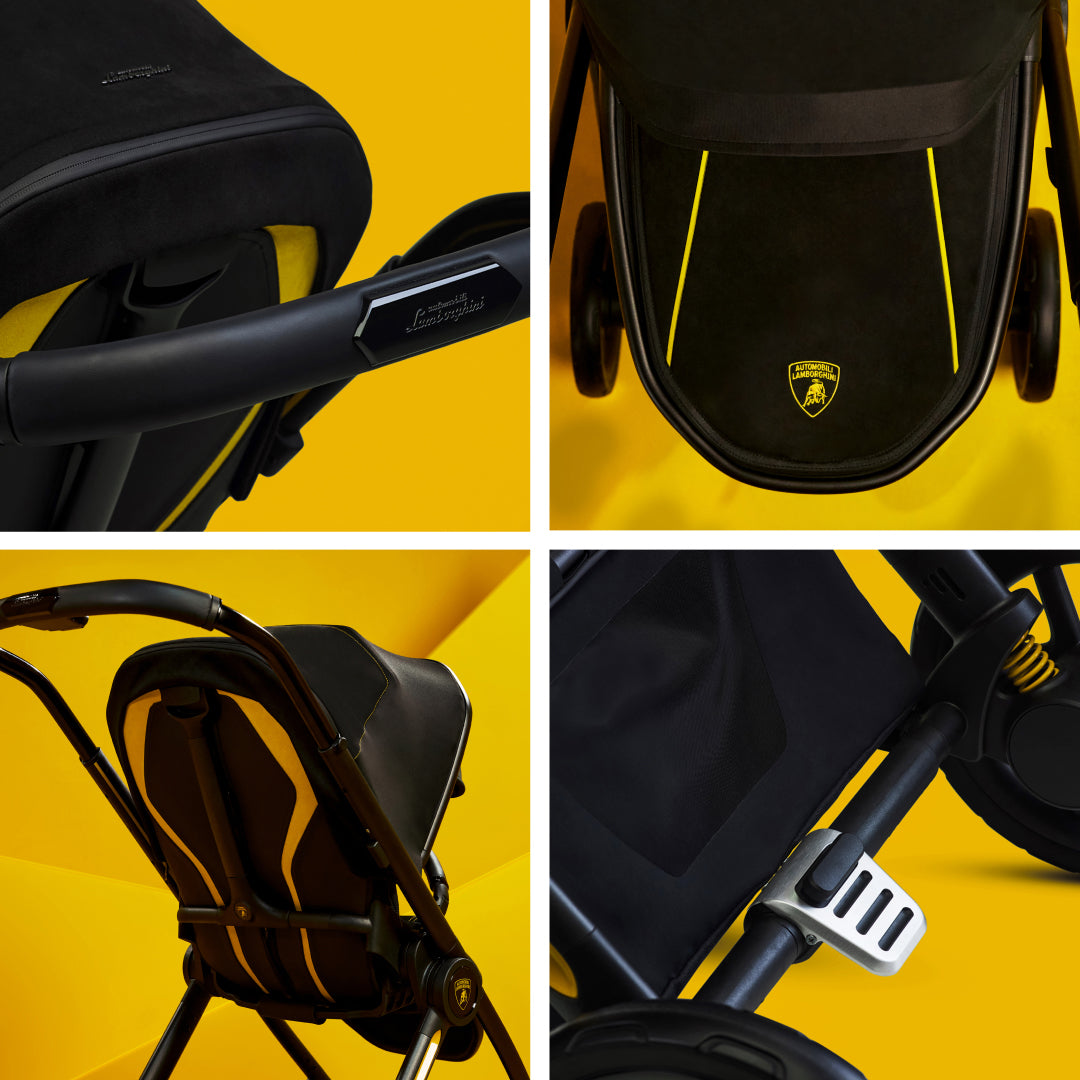 Silver Cross Reef AL Giallo Stroller Bassinet Bundle-Mid September