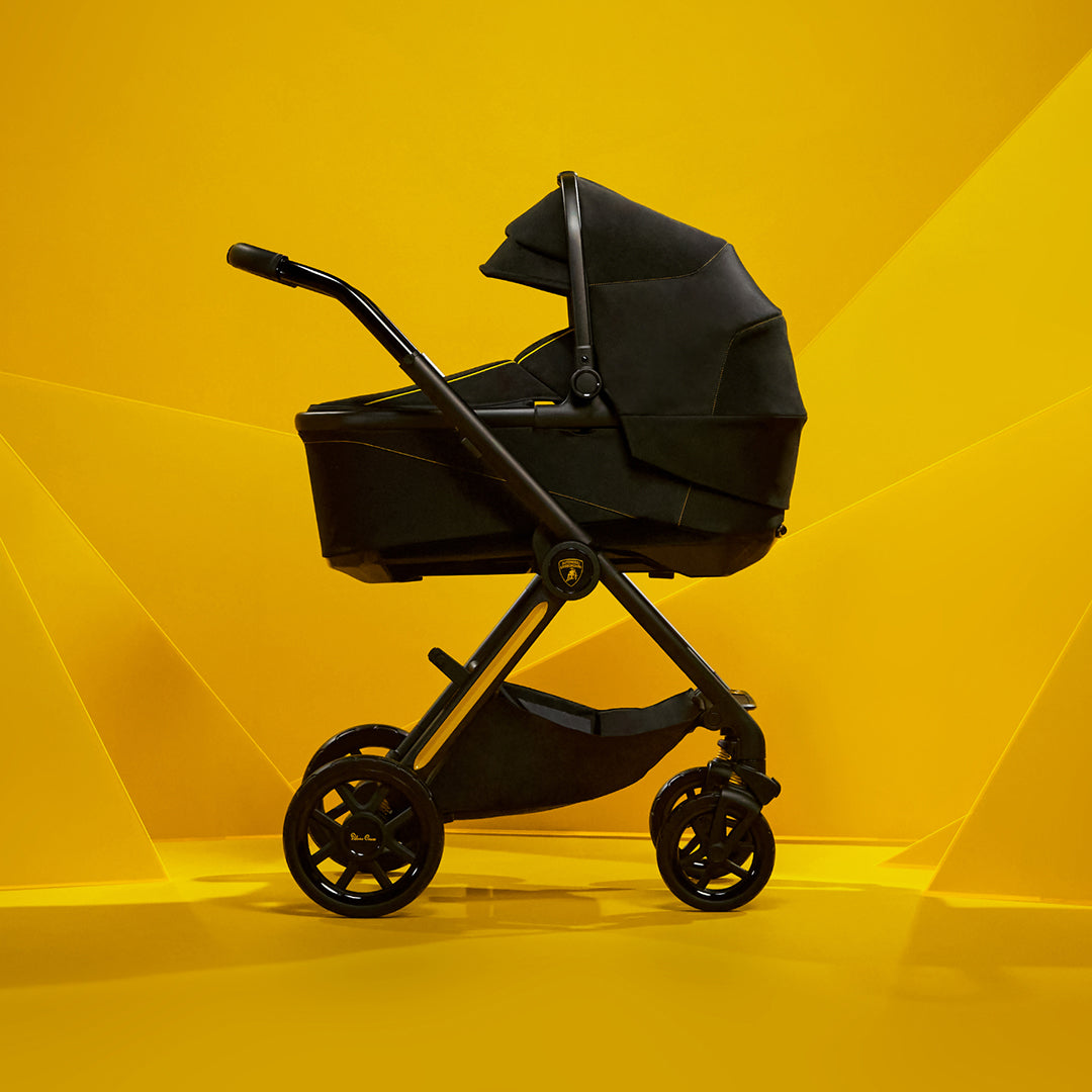 Silver Cross Reef AL Giallo Stroller Bassinet Bundle-Mid September