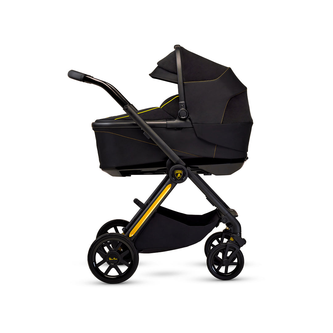 Silver Cross Reef AL Giallo Stroller Bassinet Bundle-Mid September