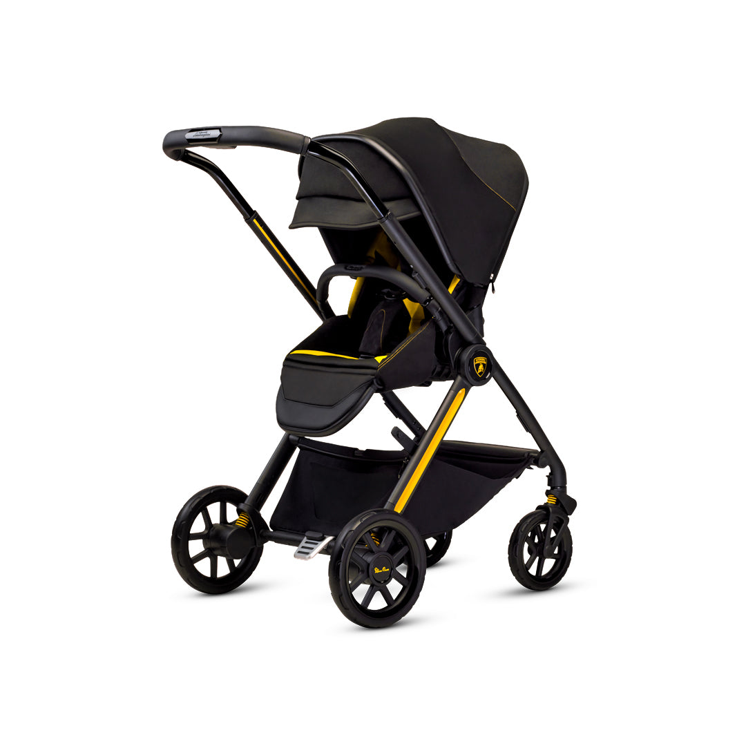 Silver Cross Reef AL Giallo Stroller Bassinet Bundle-Mid September