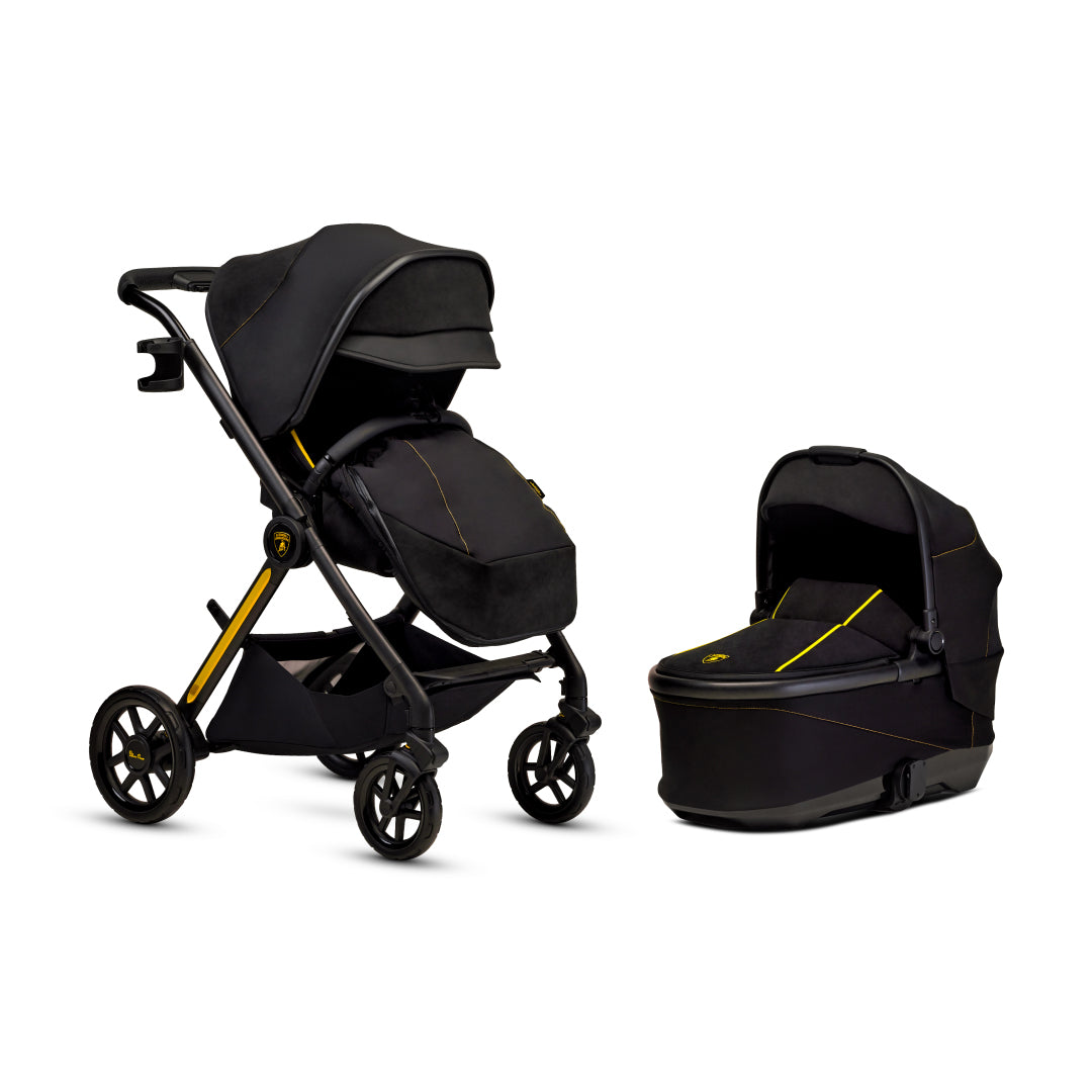Silver Cross Reef AL Giallo Stroller Bassinet Bundle-Mid September