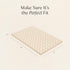 Nate Berkus x Babyletto All-Stages Bassinet Sheet