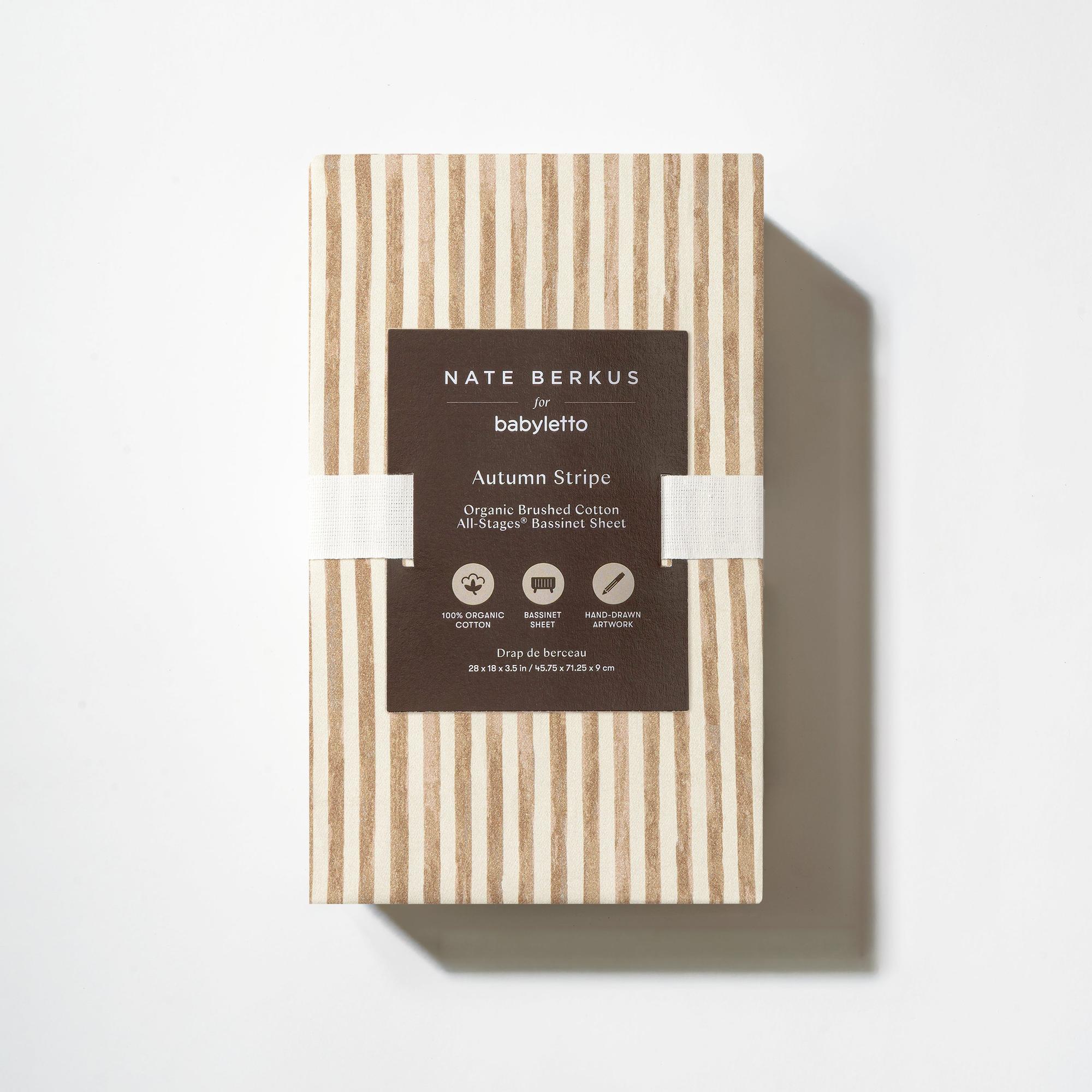 Nate Berkus x Babyletto All-Stages Bassinet Sheet