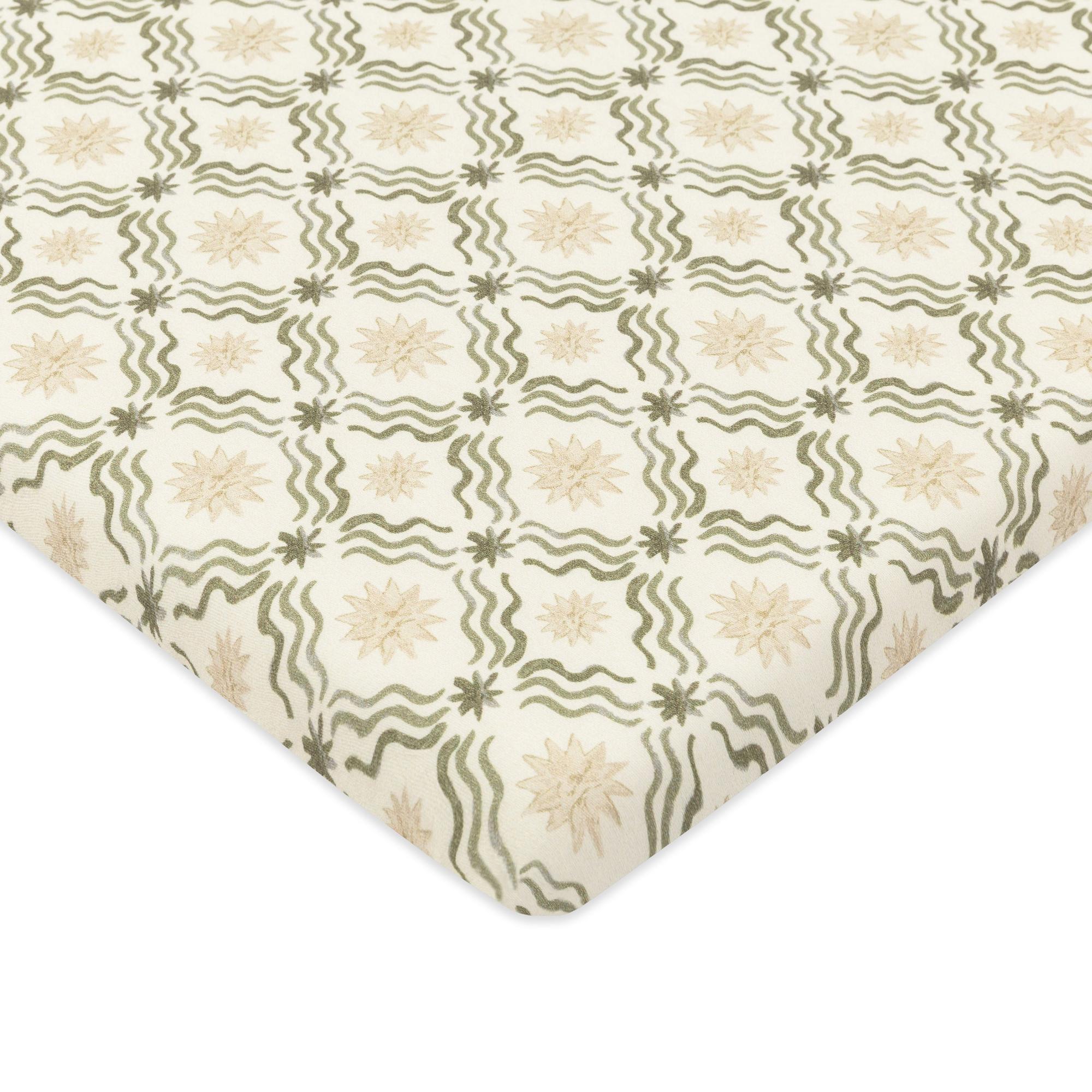 Nate Berkus x Babyletto All-Stages Bassinet Sheet