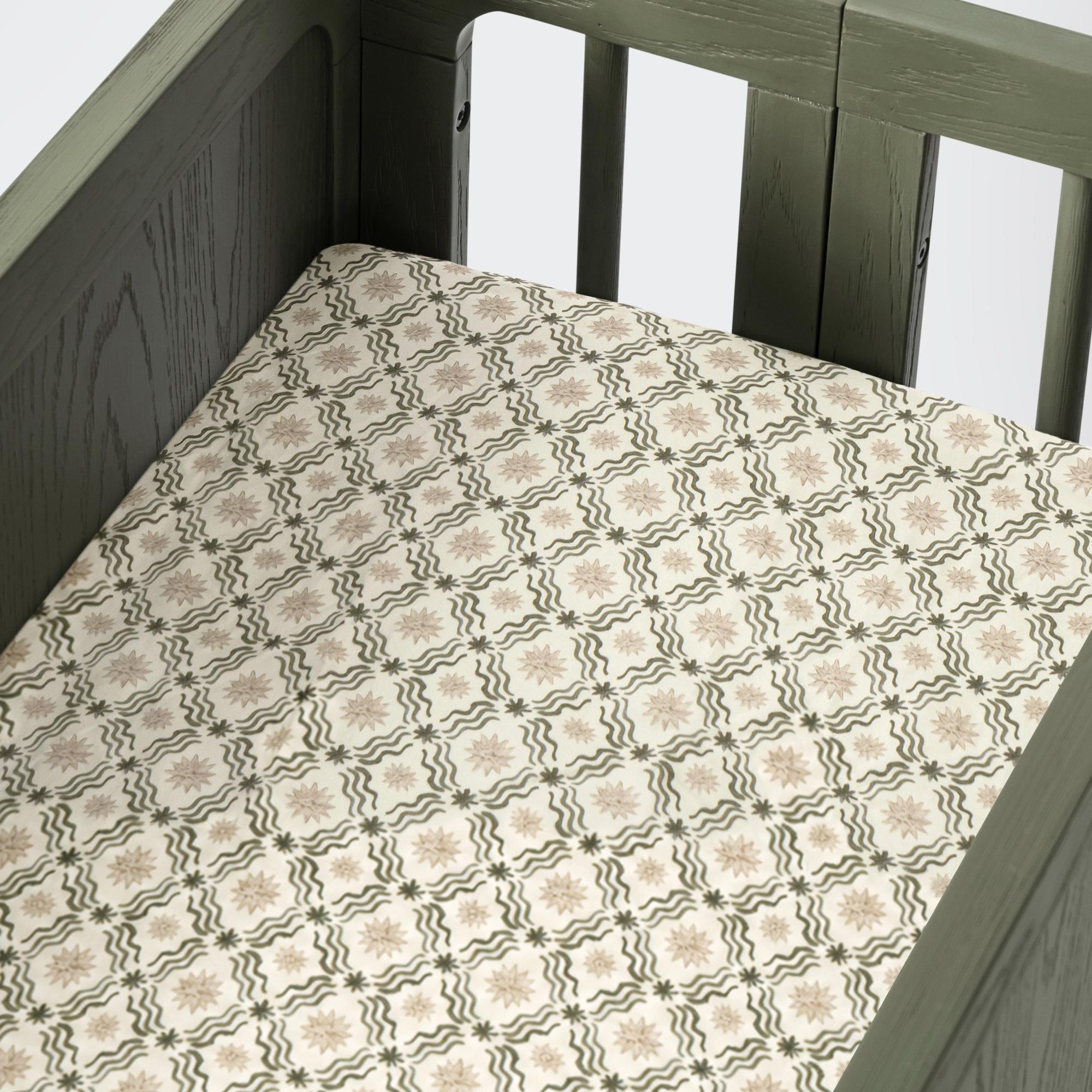 Nate Berkus x Babyletto All-Stages Bassinet Sheet
