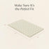 Nate Berkus x Babyletto All-Stages Bassinet Sheet