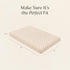 Nate Berkus x Babyletto Mini Crib Sheet