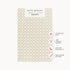 Nate Berkus x Babyletto Mini Crib Sheet