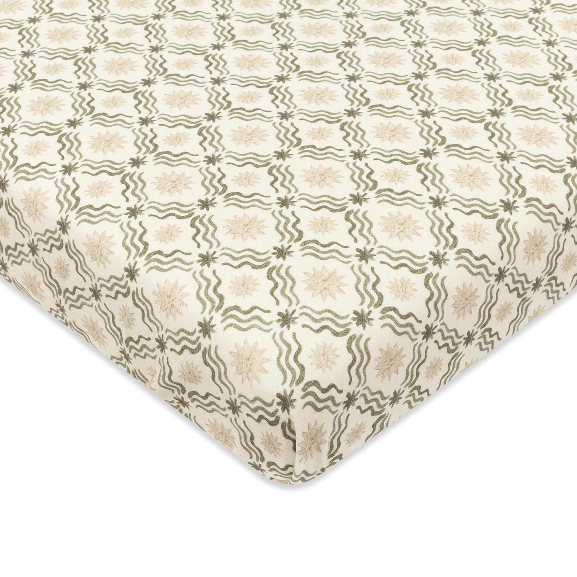 Nate Berkus x Babyletto Mini Crib Sheet