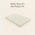 Nate Berkus x Babyletto Mini Crib Sheet