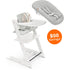 Stokke Tripp Trapp High Chair² with Cushion, Newborn Set + Stokke Tray