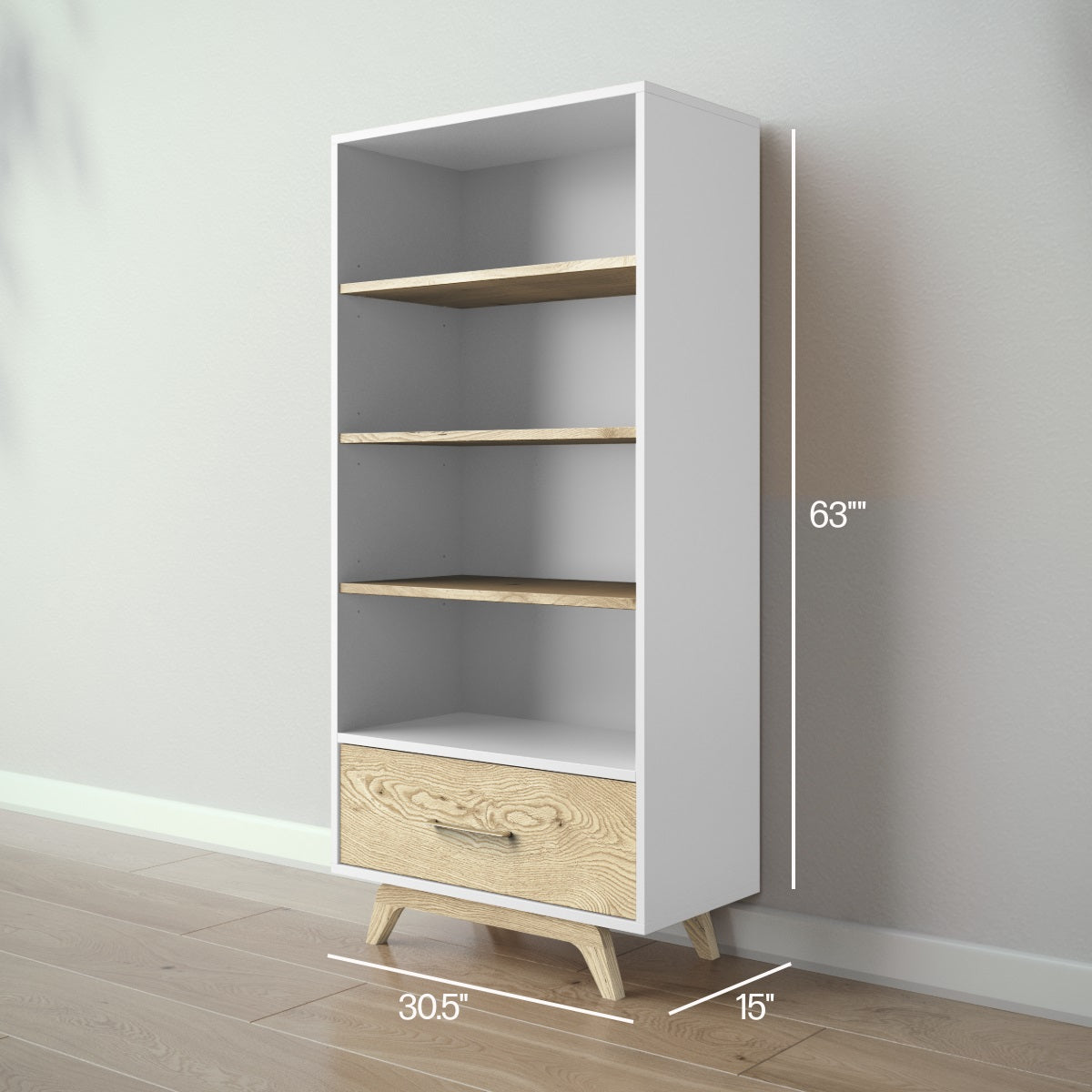 Romina Uptown Bookcase