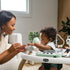Tiny Love 5-in-1 Stationary Activity Center | Black & White Décor Collection