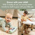 Tiny Love 5-in-1 Stationary Activity Center | Black & White Décor Collection