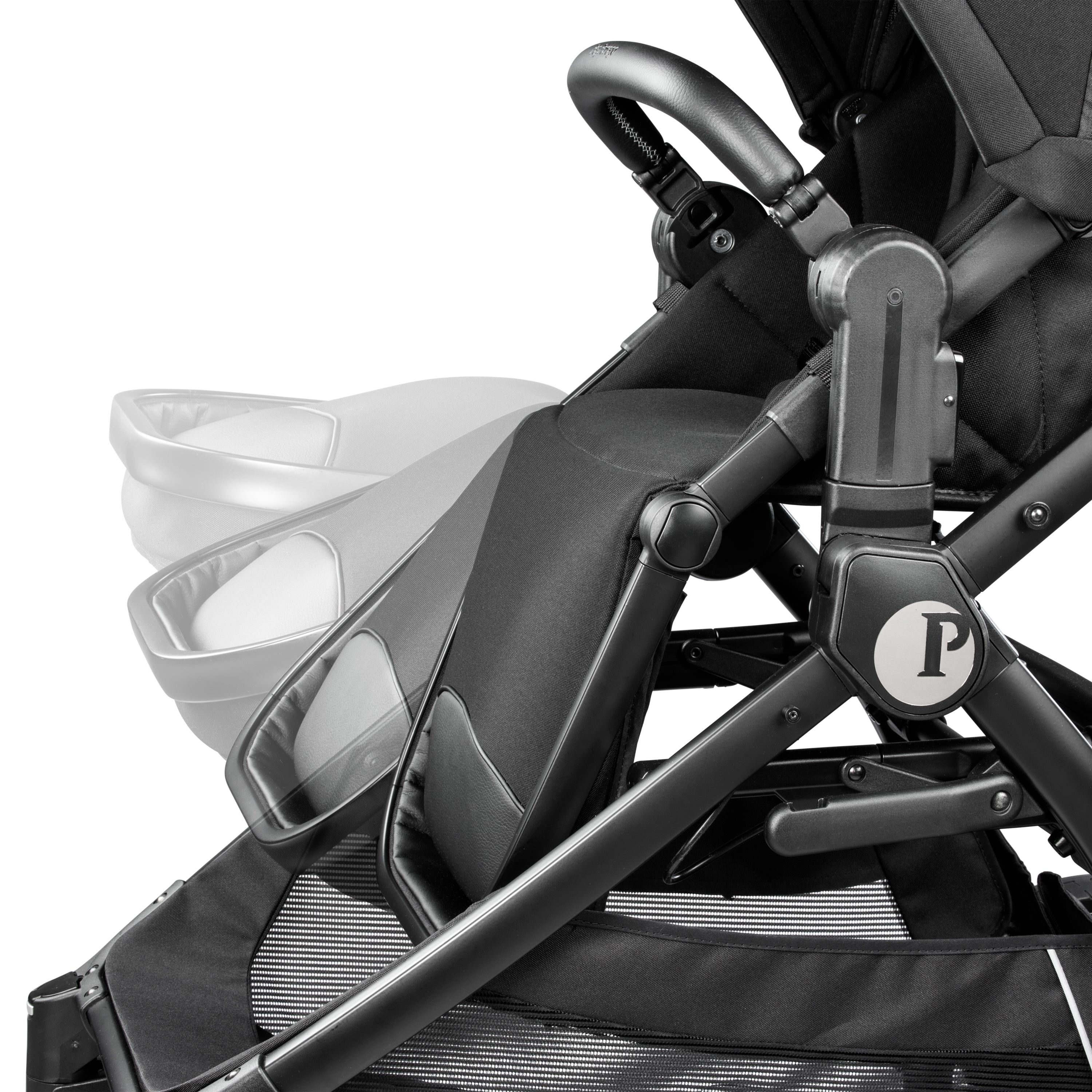 PEG YPSI Stroller + Primo Viaggio Nido Car Seat Travel System