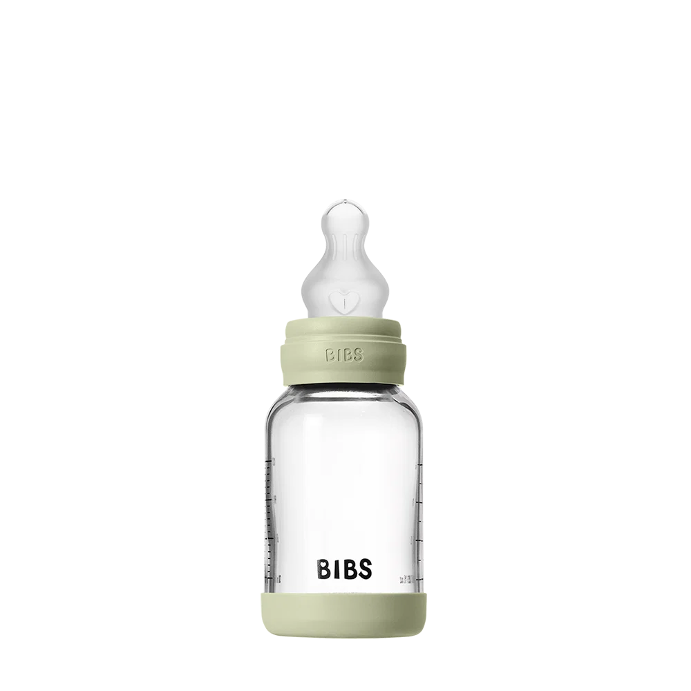 Bibs Glass Bottle Silicone Nipple