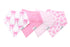 Copper Pearl Baby Bandana Bibs - 4 Pack