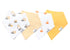 Copper Pearl Baby Bandana Bibs - 4 Pack