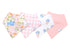 Copper Pearl Baby Bandana Bibs - 4 Pack
