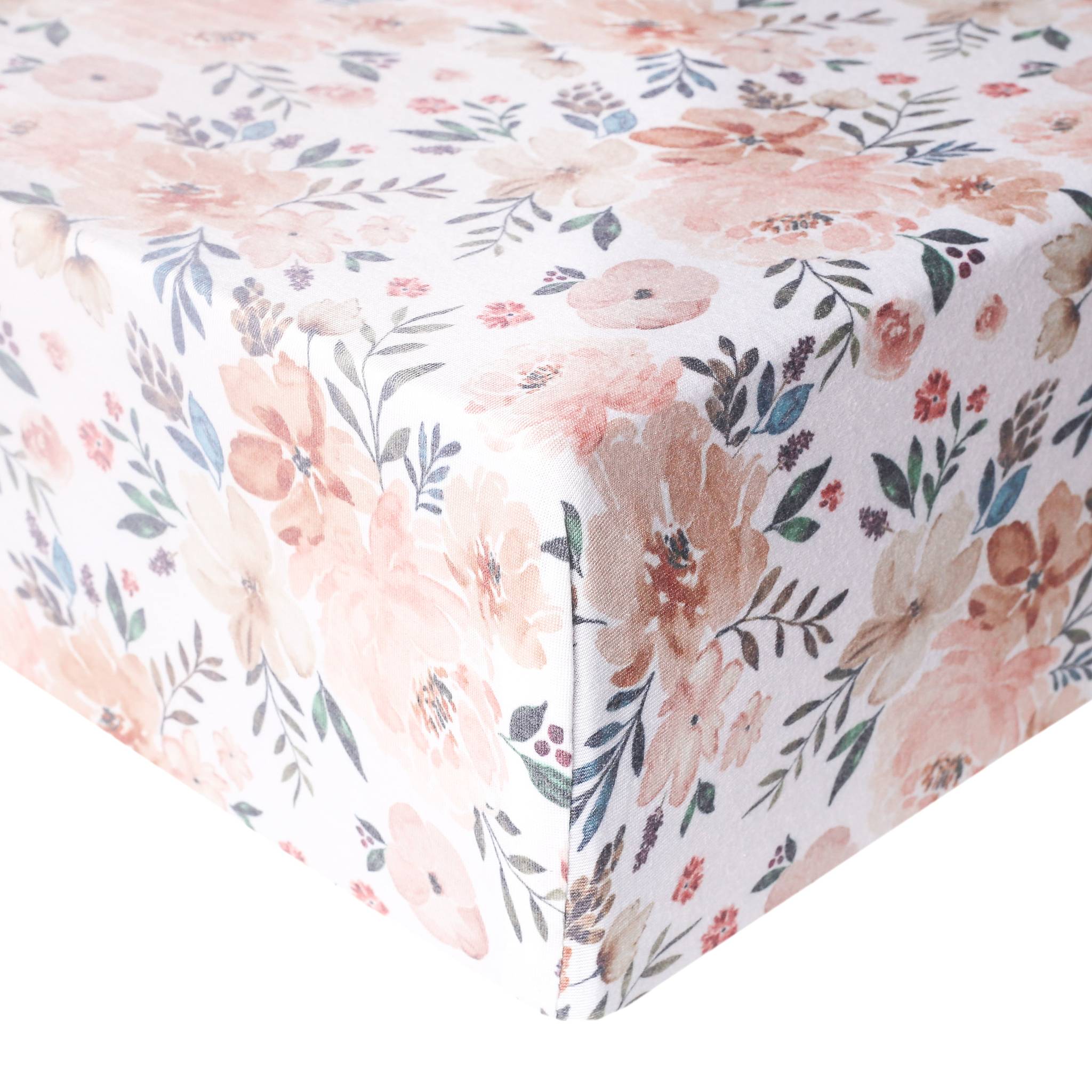Copper Pearl Crib Sheet