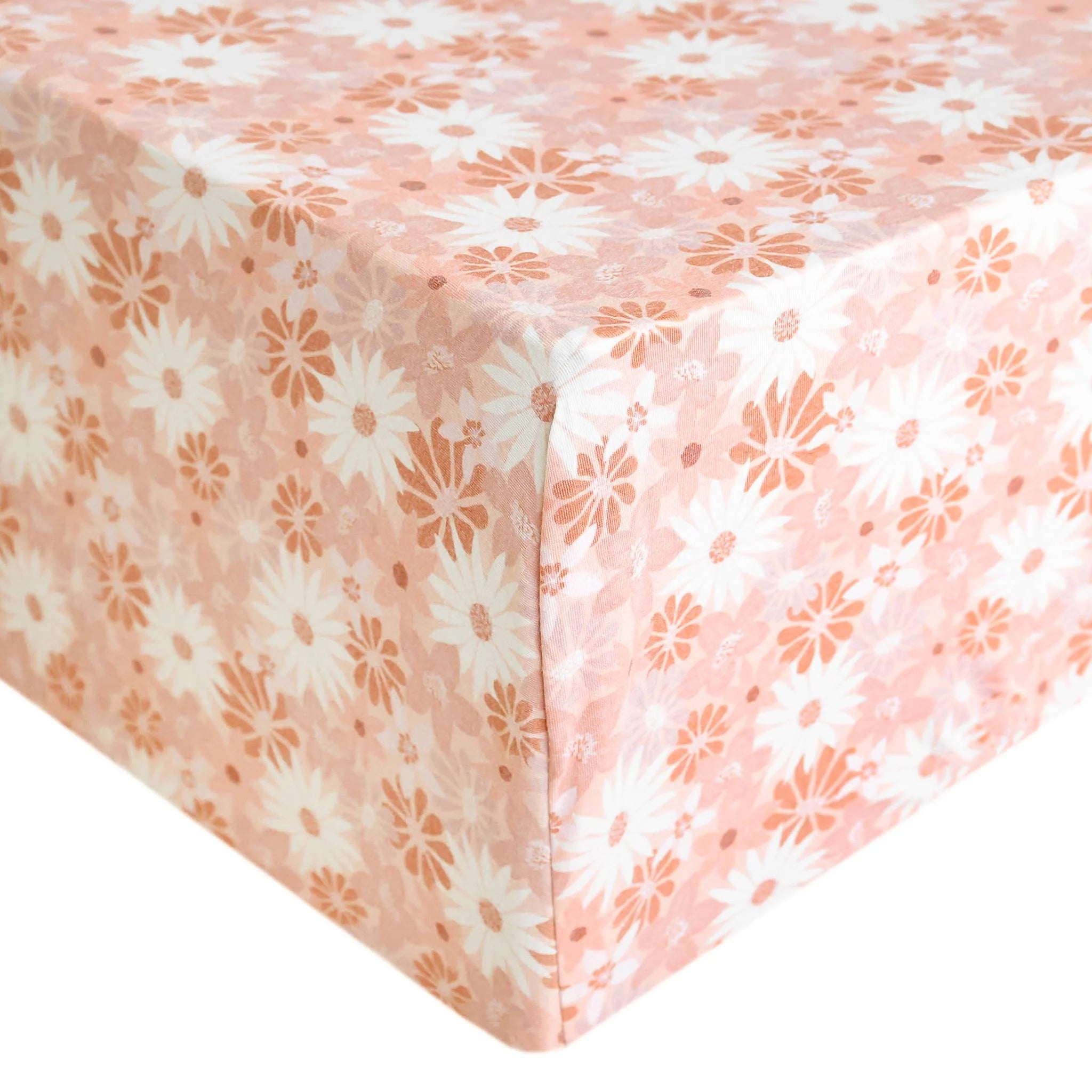 Copper Pearl Crib Sheet