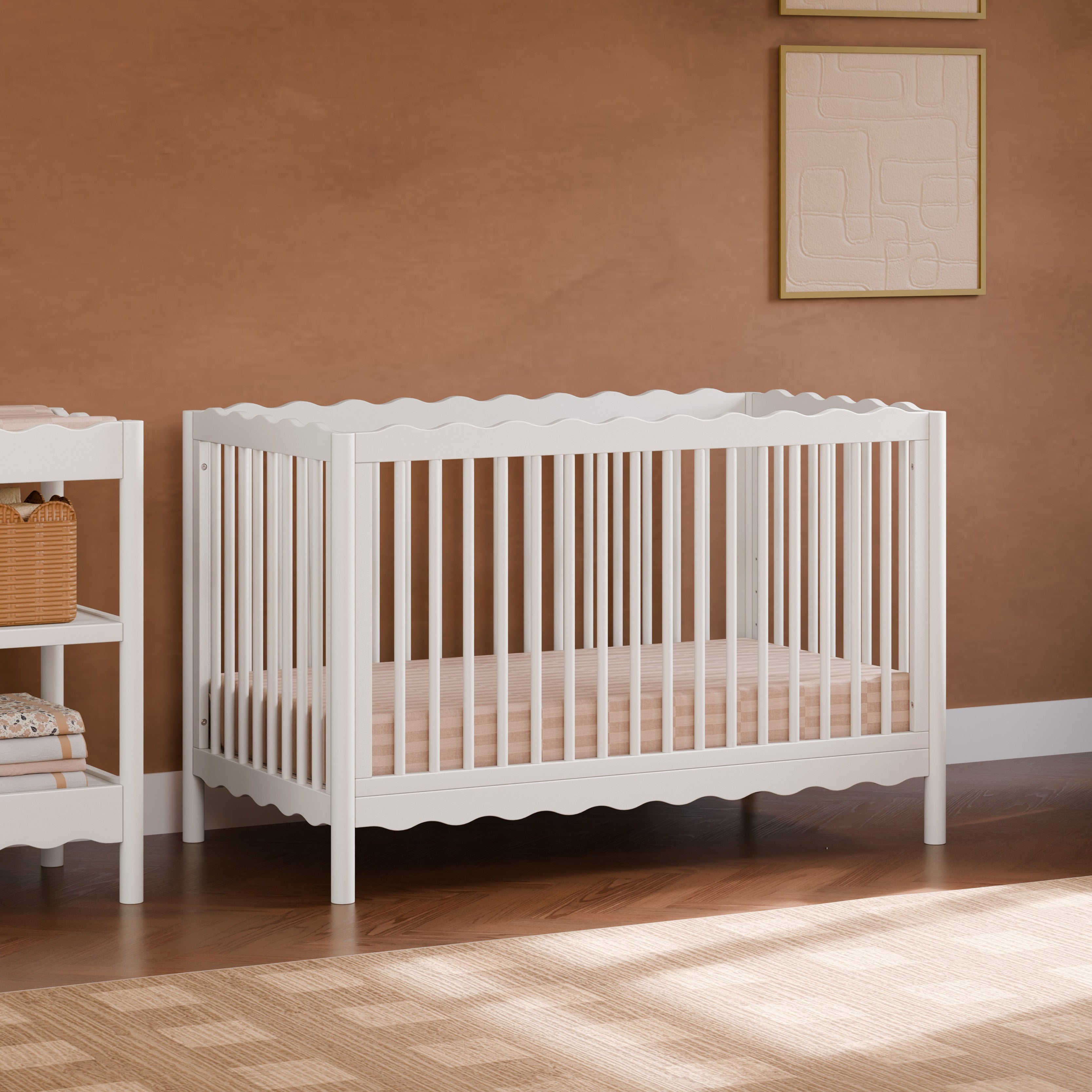Babyletto Swell 4-in-1 Convertible Crib with Toddler Bed Conversion Kit