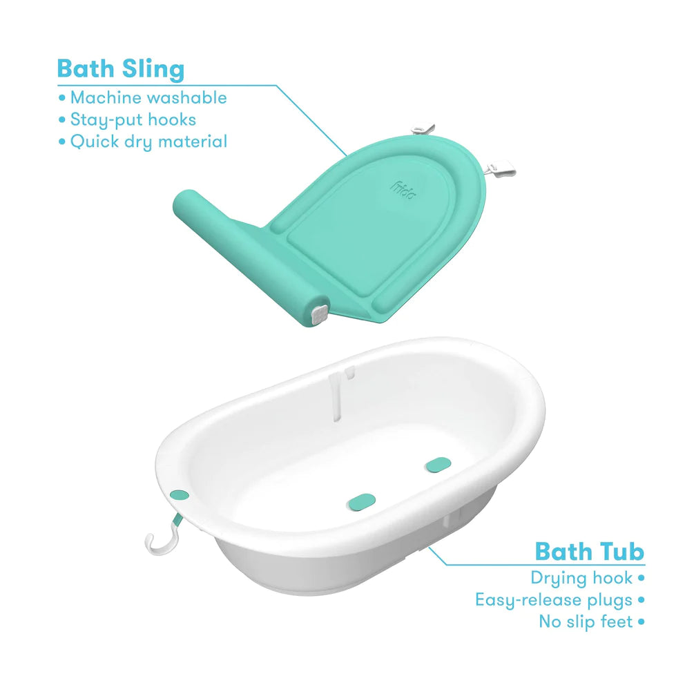 Fridababy 4-in-1 Grow With Me Bathtub