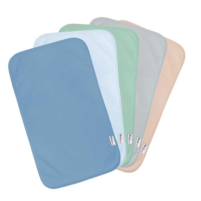 Green Sprouts Stay-Dry Burp Pads-5pk