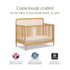 Namesake Liberty 4-in-1 Convertible Spindle Crib