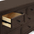 Monogram by Namesake Classic 7-Drawer Double Wide Dresser