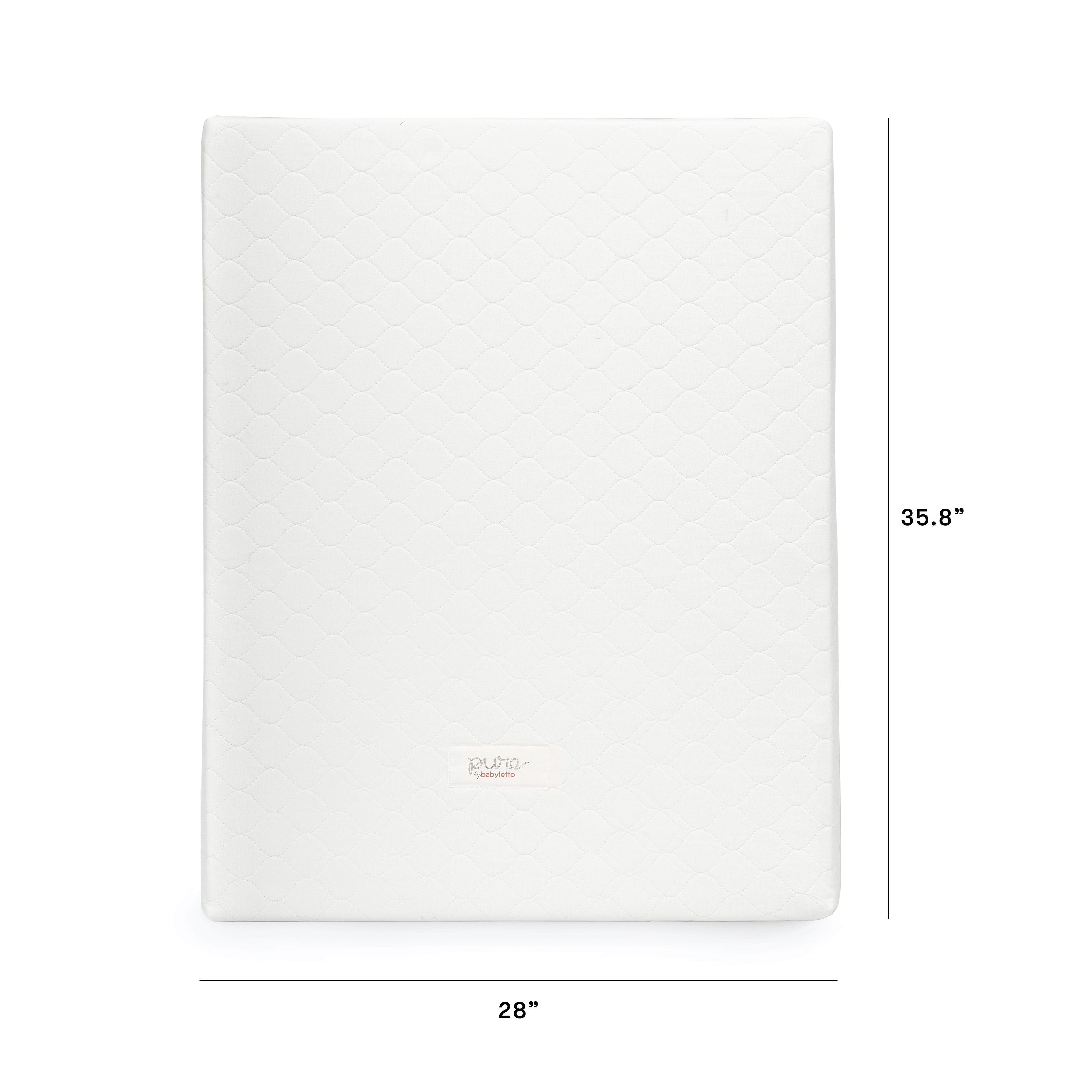 M5397C,Babyletto,Pure Core 4 Midi Crib Mattress w/ Hybrid Cover