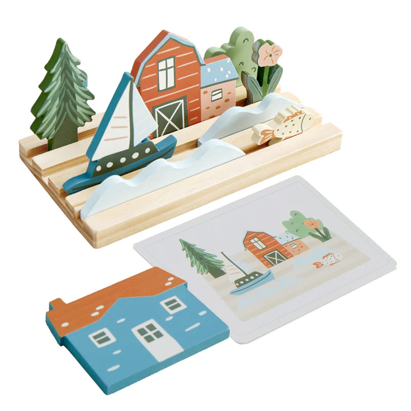 Wonder & Wise My Town Matching Game
