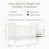 Namesake Liberty 3-in-1 Convertible Spindle Crib with Toddler Bed Conversion Kit